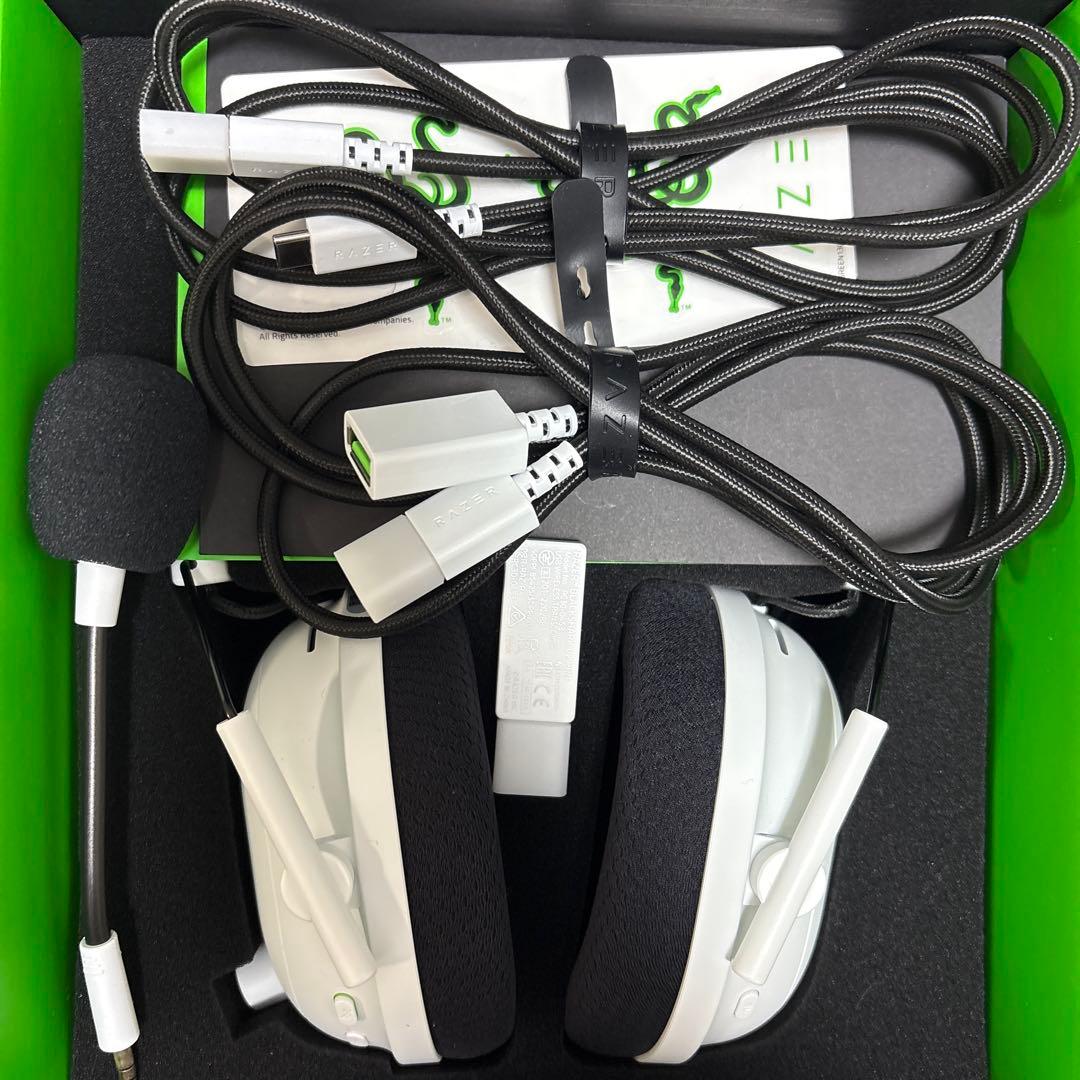 Razer BLACKSHARK V2 PRO アップグレードモデル ホワイト