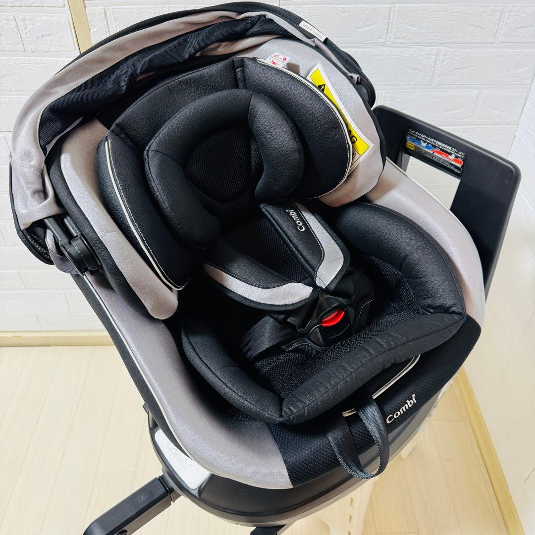 コンビ ネルームisofixエッグショック チャイルドシート 極美品 ブラック