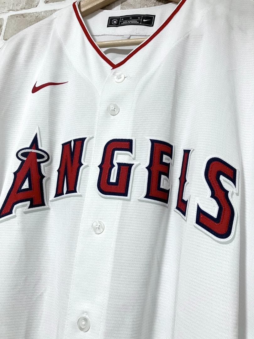 【24時間以内/匿名配】ナイキ エンゼルス マイク・トラウト ユニフォーム XL