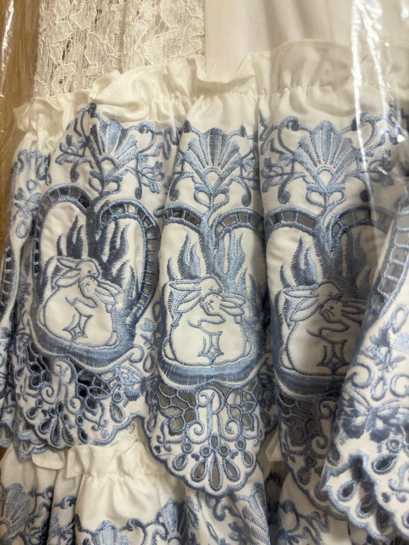 【週末限定　55000→44000】rurumu:うさぎ刺繍ワンピース新品未開封