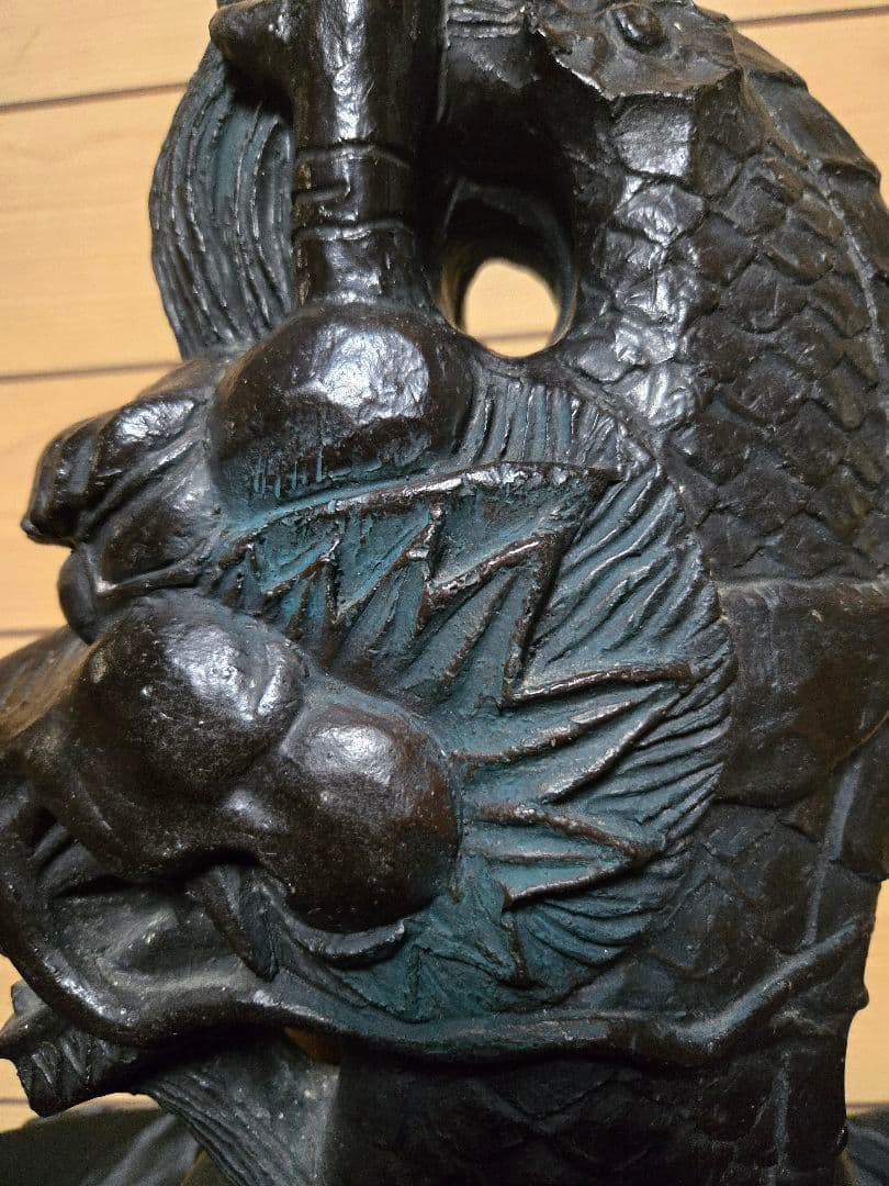 龍 置物 (阿吽一対) 風水