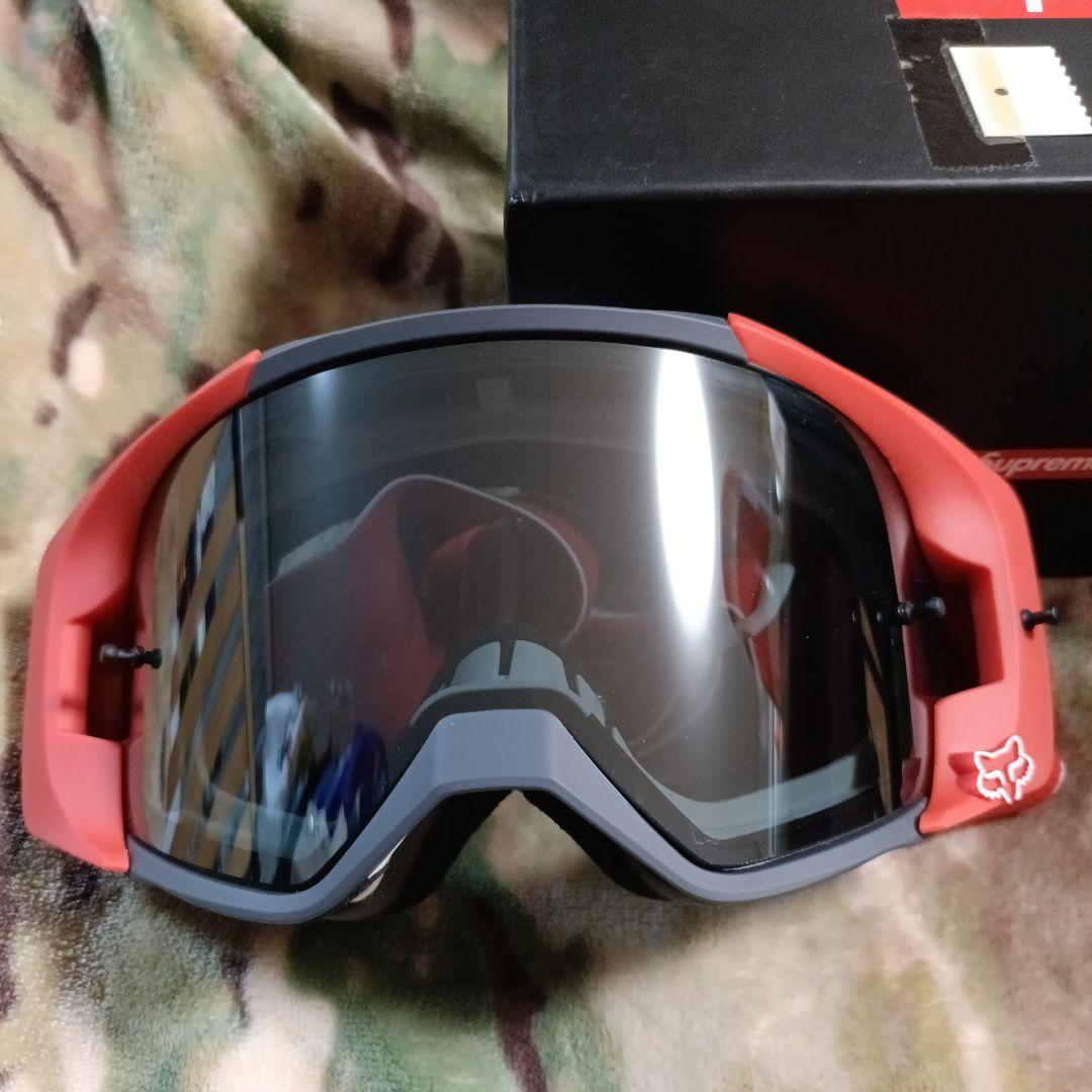 新品　Supreme Fox Racing　ゴーグル　レッド　スノボー