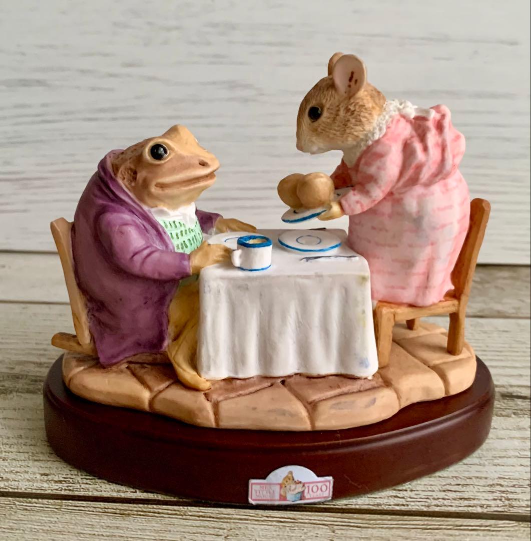 野ねずみのチュウチュウおくさん 100周年記念限定フィギュリン ピーターラビット