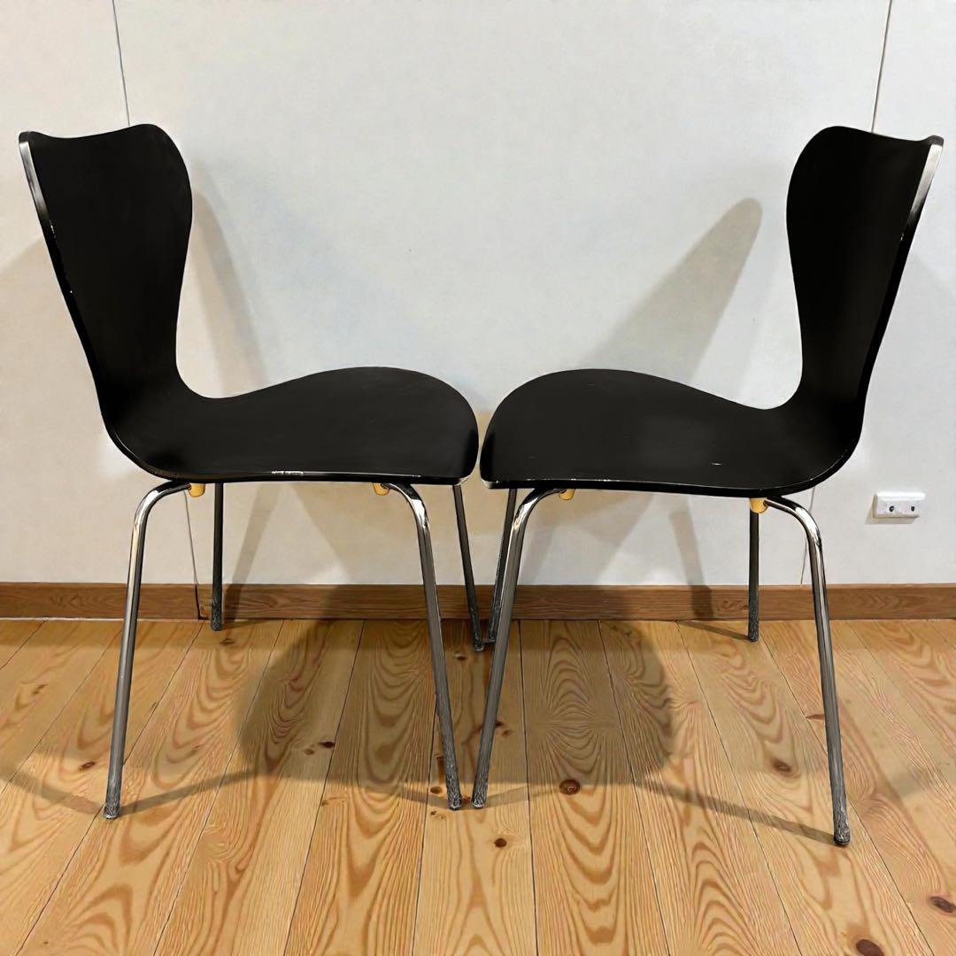 良品✨フリッツハンセン セブンチェア リプロダクト ダイニングチェア 4脚 ③