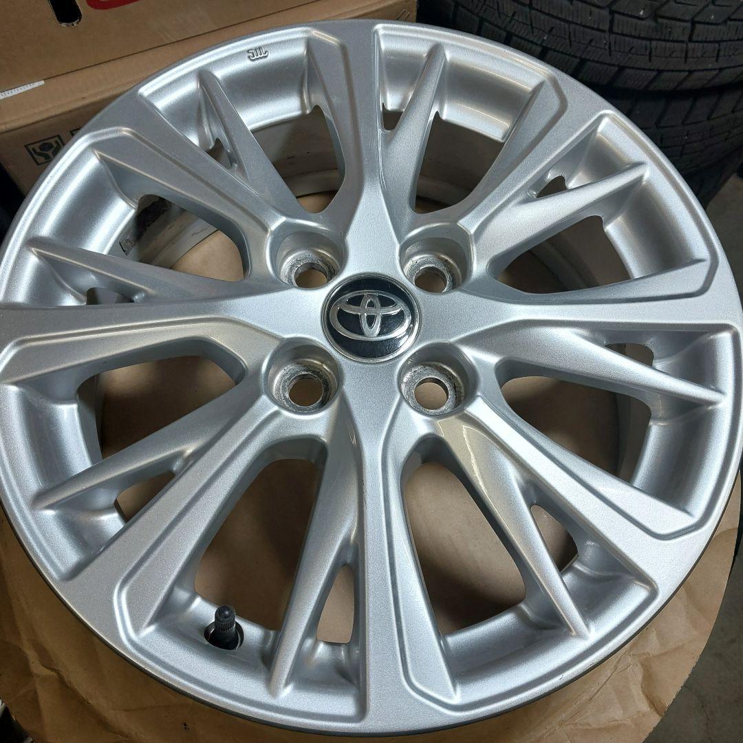 トヨタ　130系　ヴィッツ　純正　アルミホイール　2本　②