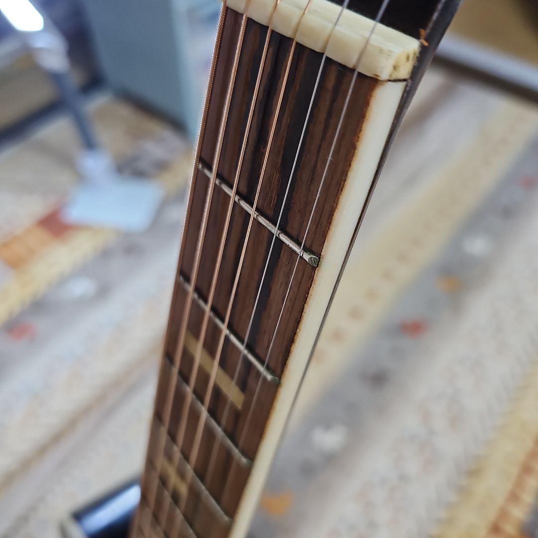 木曽鈴木バイオリンNo.6ピックギター1962年製GAETSCHキグバック付き。