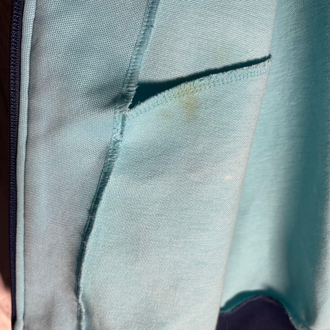 【絶妙配色カラー】アディダス80s 　刺繍ロゴ　万国旗タグ トラックジャケット