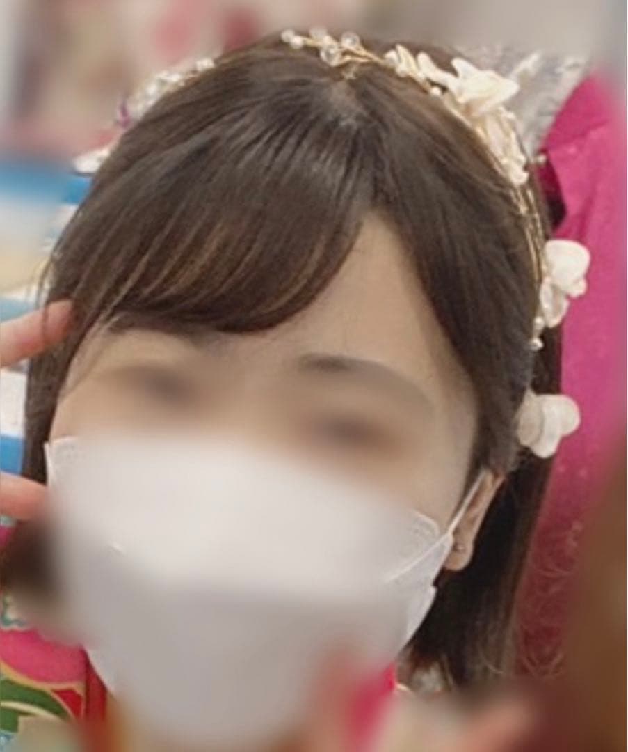 定価176,000円！ハイベル　あごボブ前髪あり　ヘアピース　着用画あり！