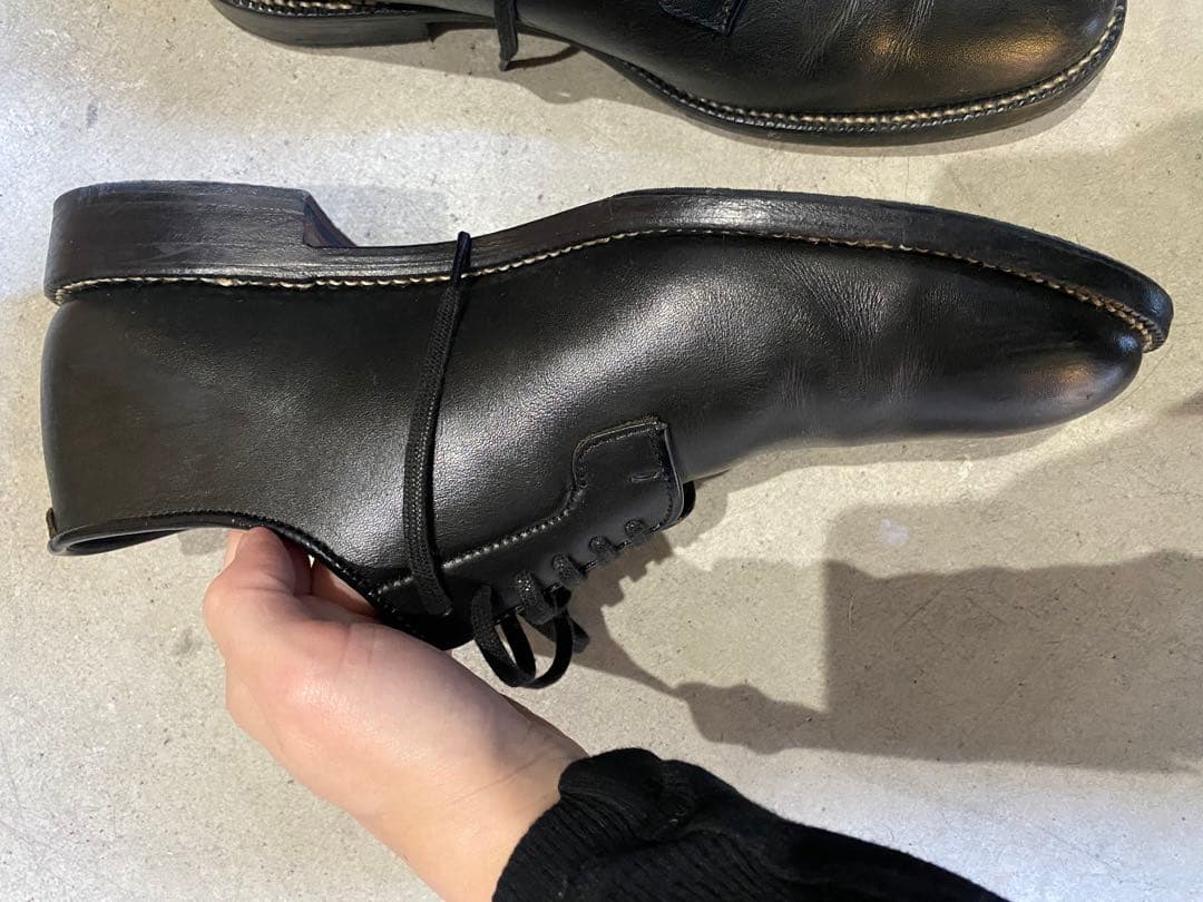 2/20まで　FIRMUM 革靴27.5cm 黒茶色2点セット