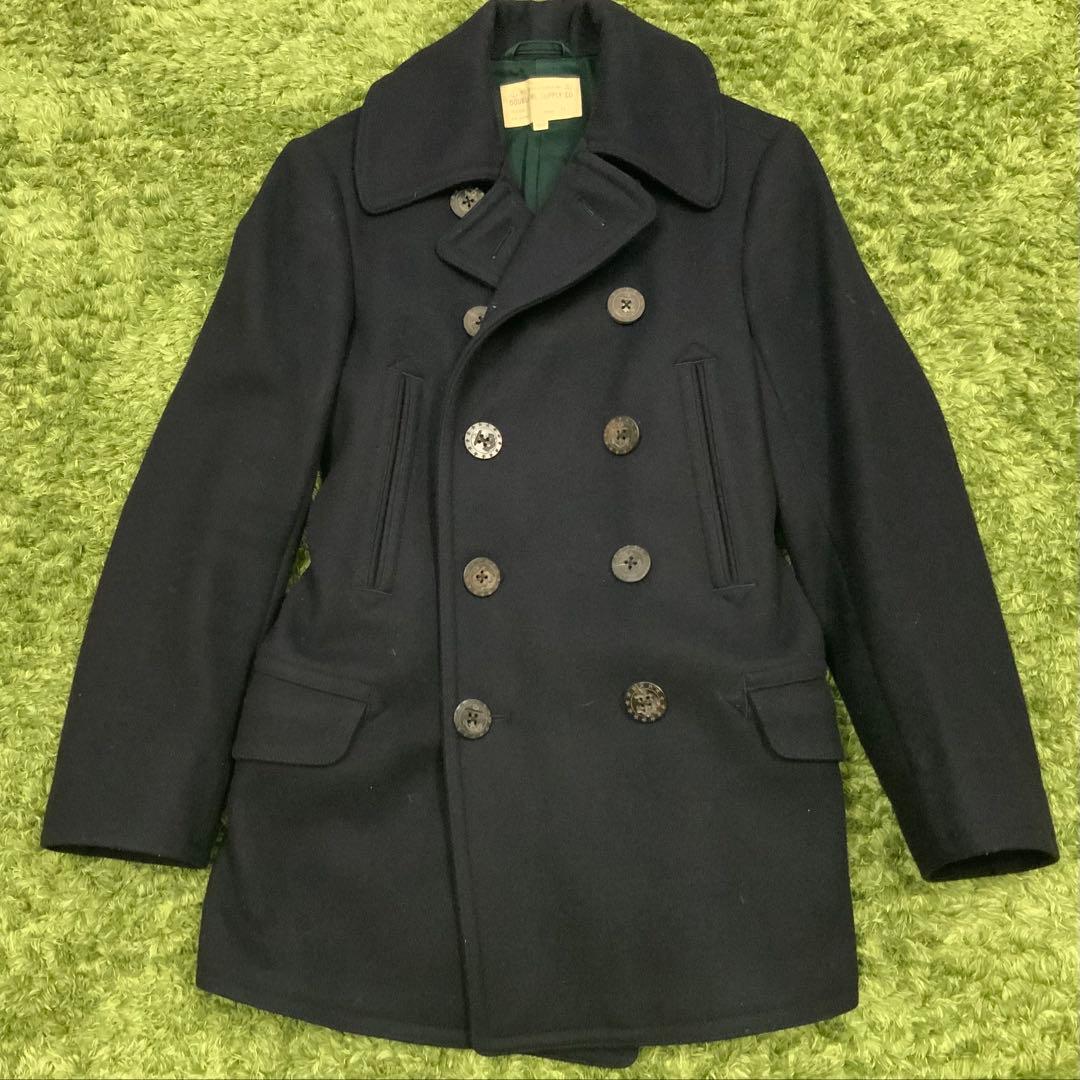 希少 マーメイド刺繍 10ボタン 13スター RRL ピーコート メンズXS