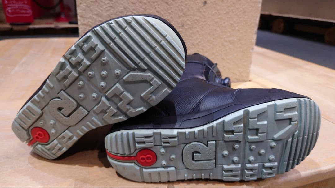 ＊BURTON スノーボードブーツ ボア ブラック/8／25　 24.5〜25