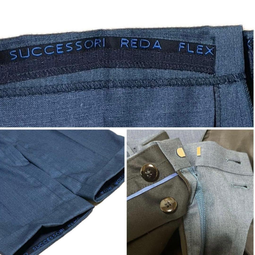 美品✨現行 REDA×グローバルスタイル 最高級 KAISER スーツ 3ピース