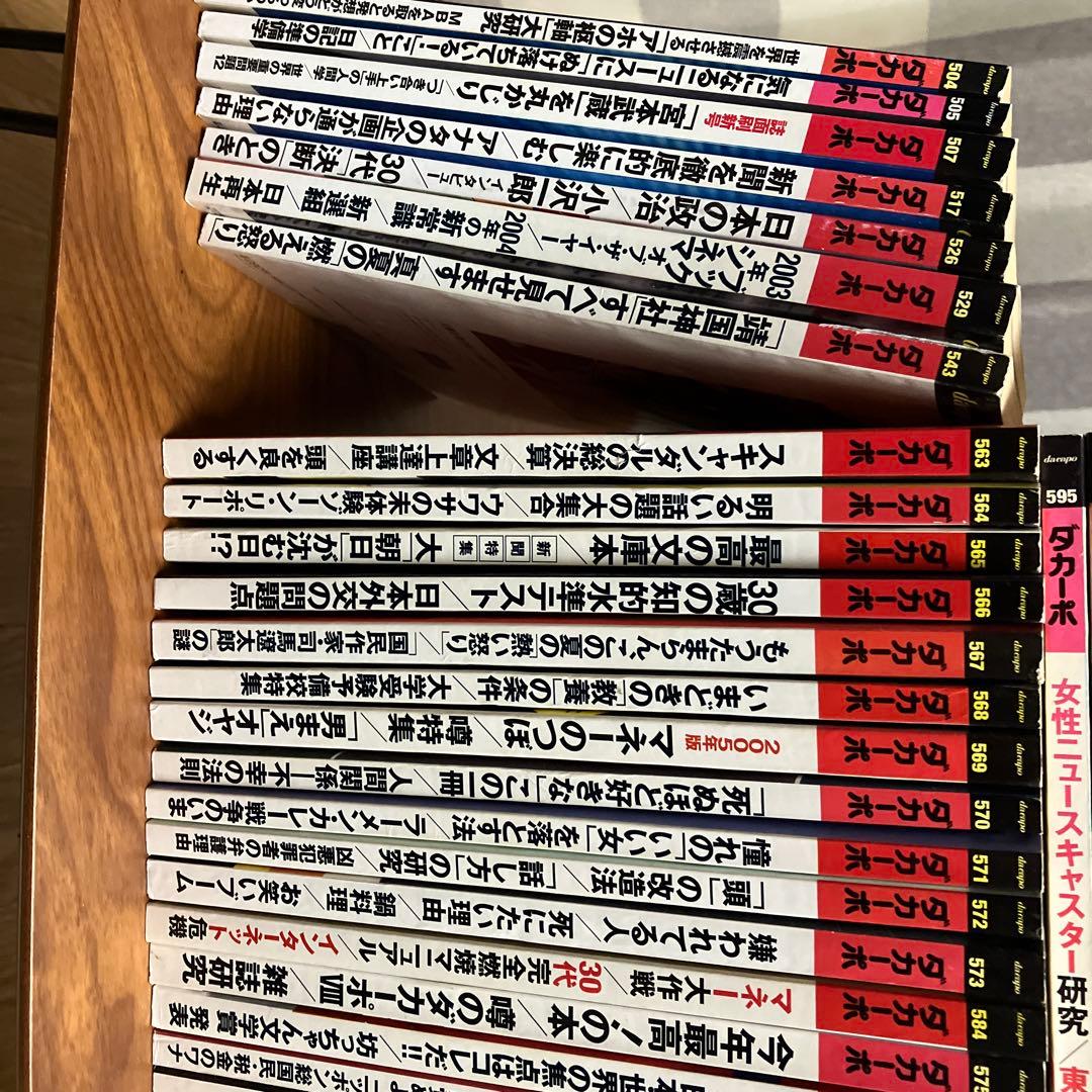 【希少、絶版】ダ・カーポ【教養、サブカル系雑誌】
