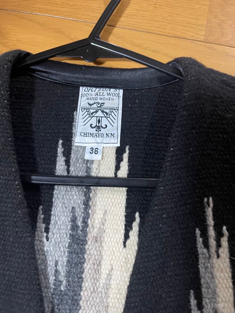 オルテガ CHIMAYO NM 100%ウール ベスト 36サイズ