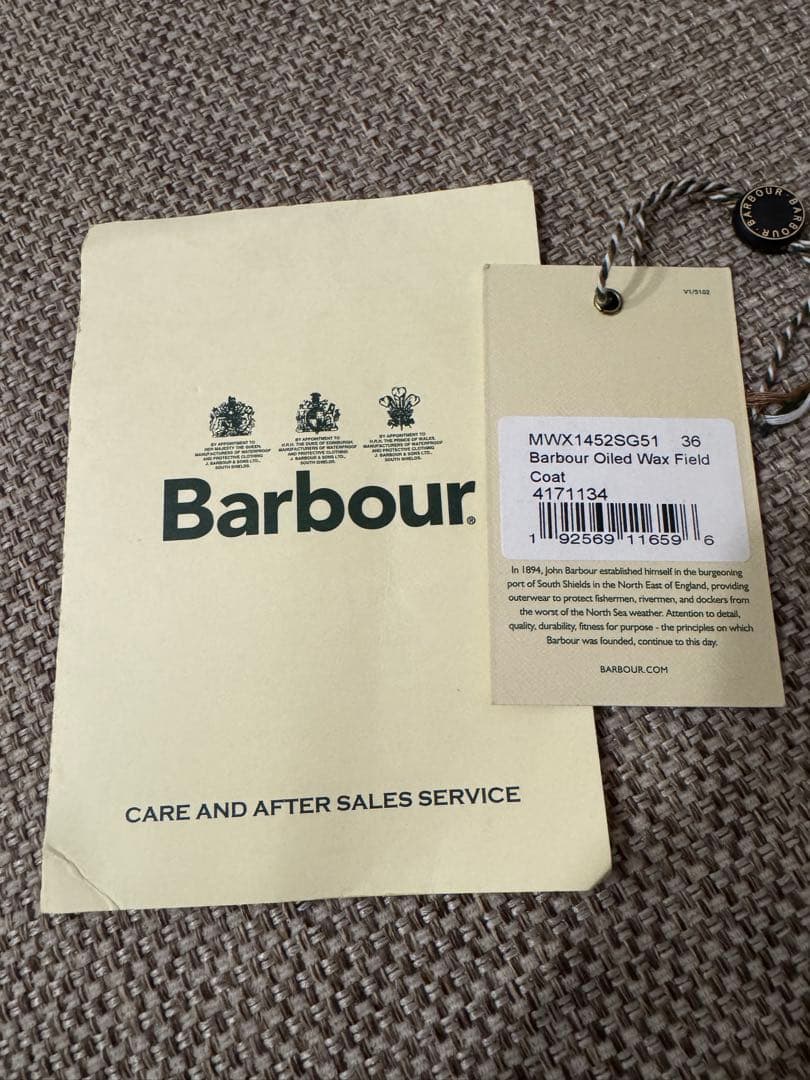 バブアー　キャプテンサンシャイン　トラベラーコート 36 1st 18AW