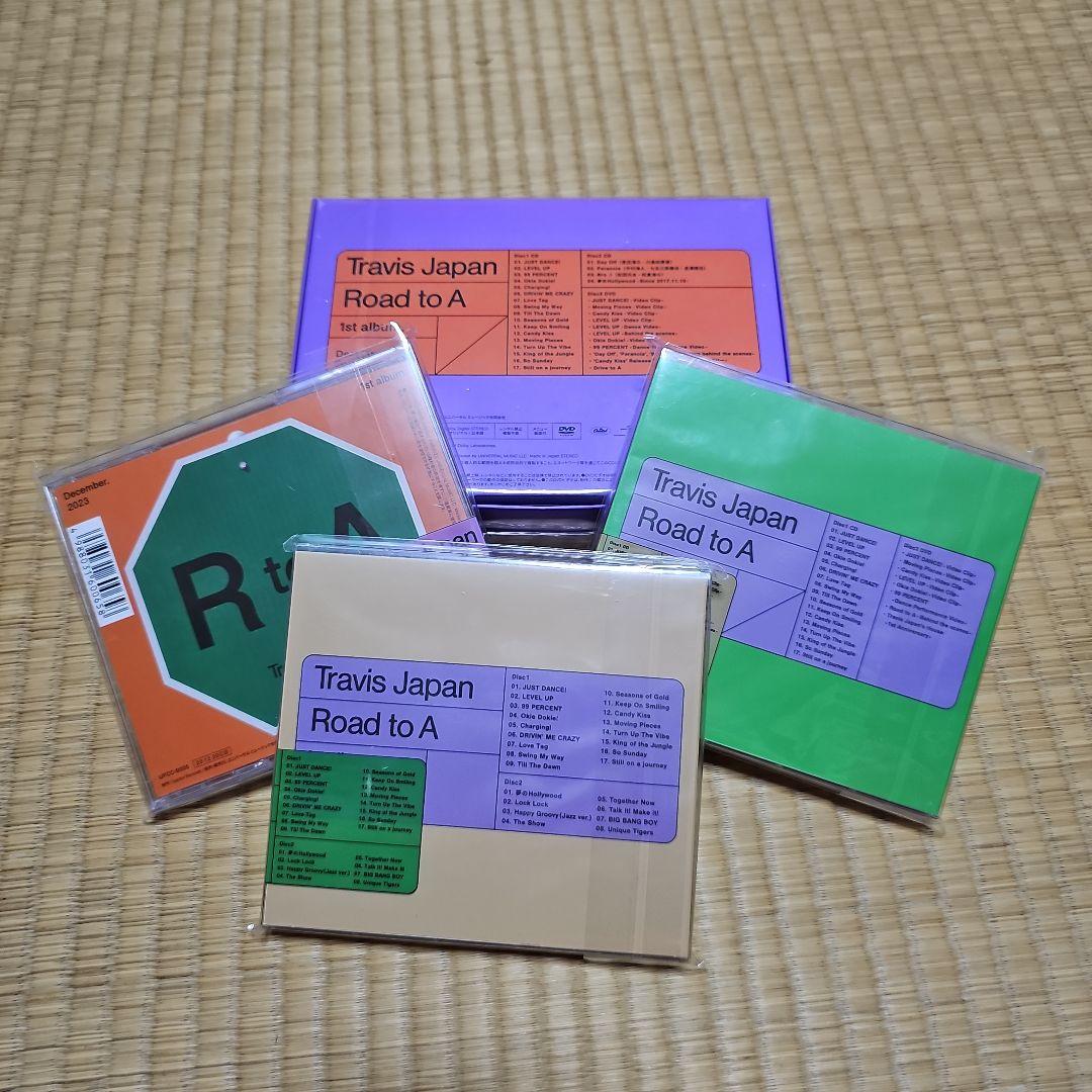 Travis Japan Road to A 1st album 4種セット