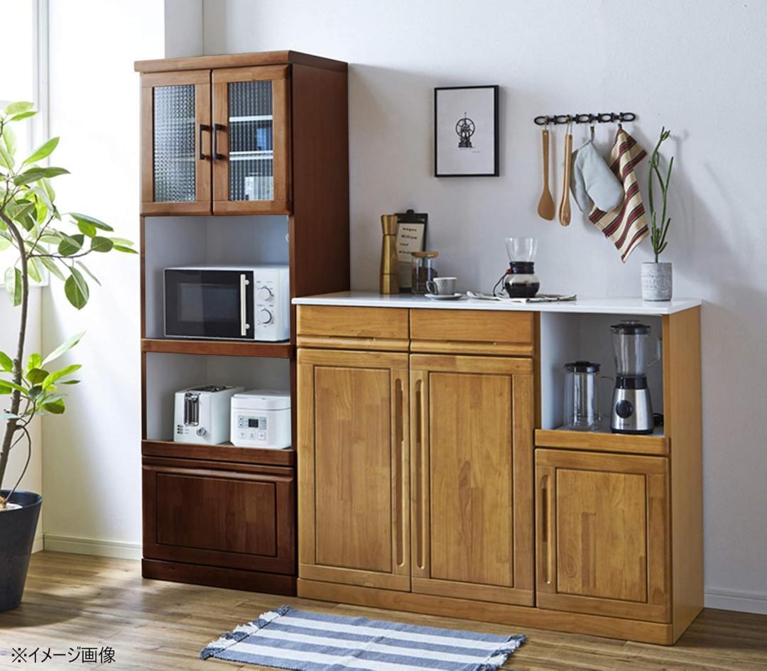 定価47200円　島根県益田市　松尾木工　食器棚　レンジボード