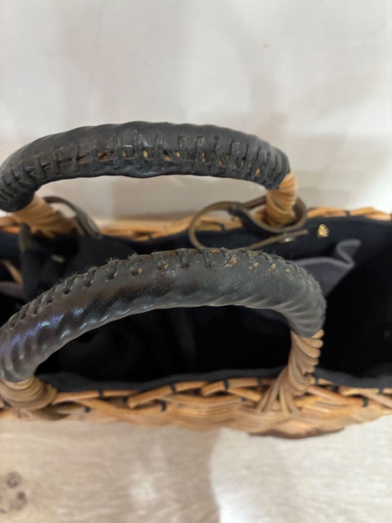 定番完売 エバゴス ebagos 横長カゴバック