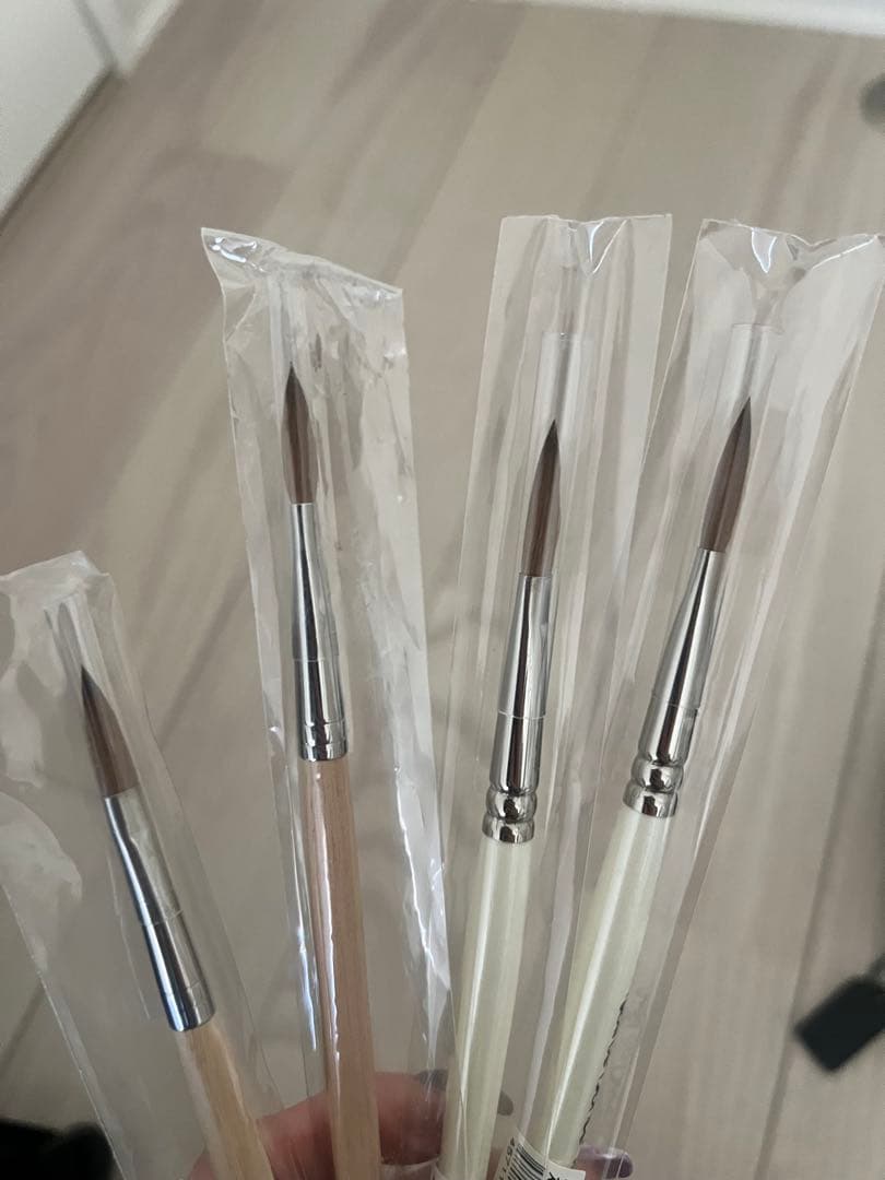 スカルプマスター ネイルアート用ブラシ 4本セット