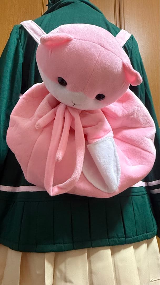 ダンガンロンパ 七海千秋 コスプレ 衣装 フルセット ウィッグ リュック付