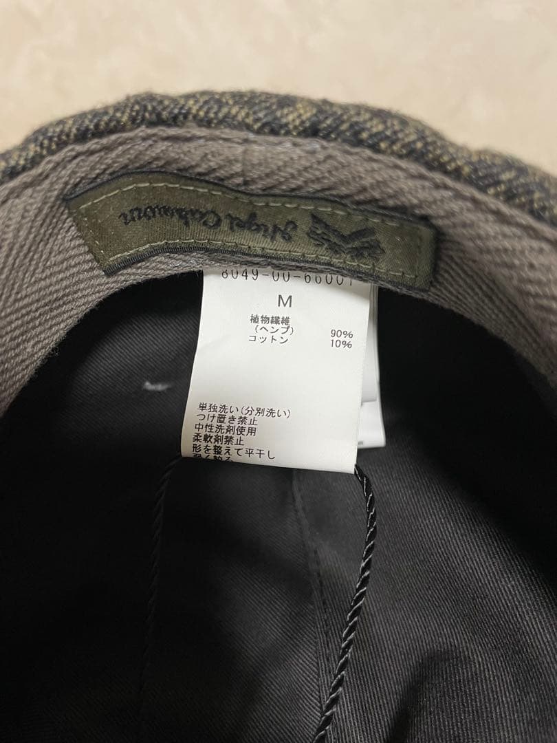 未使用　正規品ナイジェルケーボン　キャスケット　試着のみ　Mサイズ