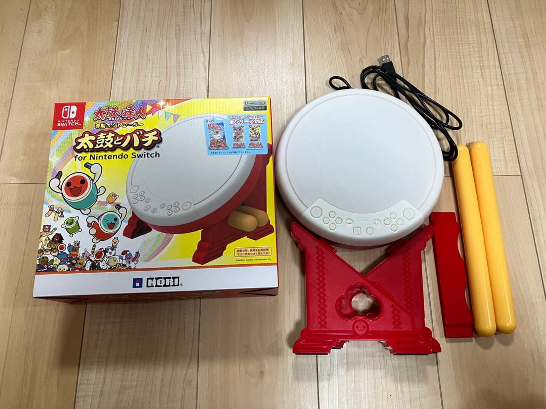 太鼓の達人 ドンダフルフェスティバル Switch 太鼓とバチセット