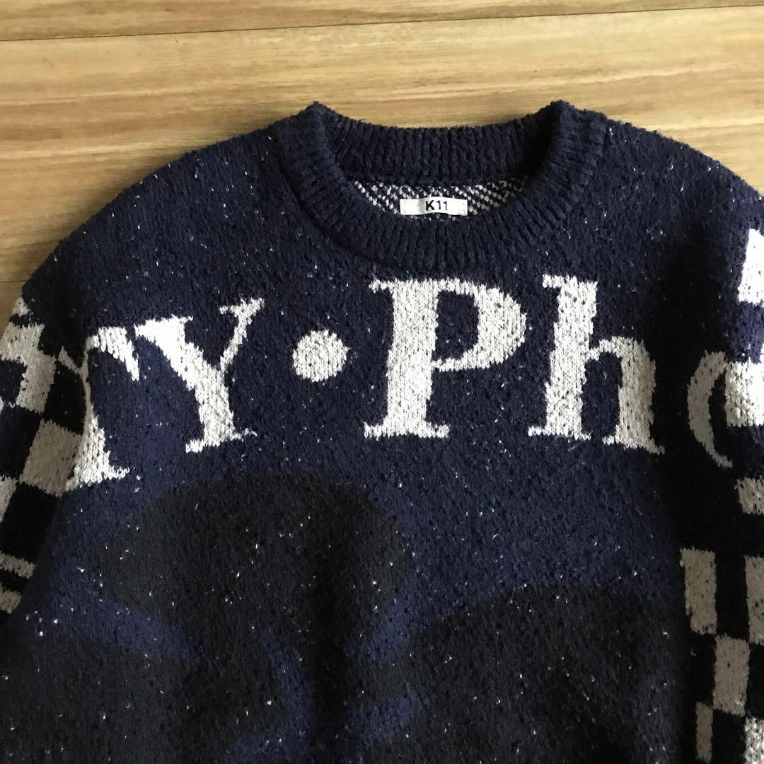 KHOKI Intarsia knit jumper ニット セーター サイズ1