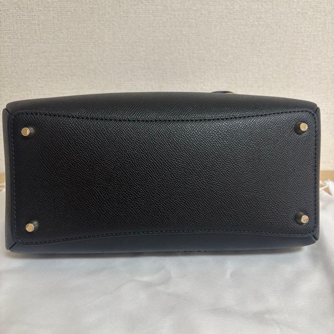 ※極美品フルラ レザー 2wayバック 付替ストラップ付 冠婚葬祭