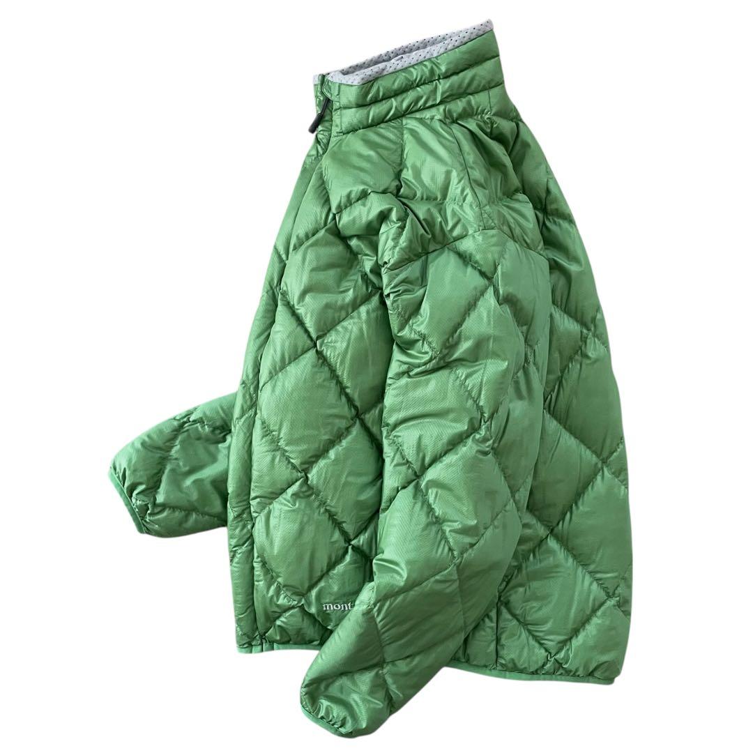 【美品】mont-bell モンベル ライトアルパイン ダウンジャケット GRN