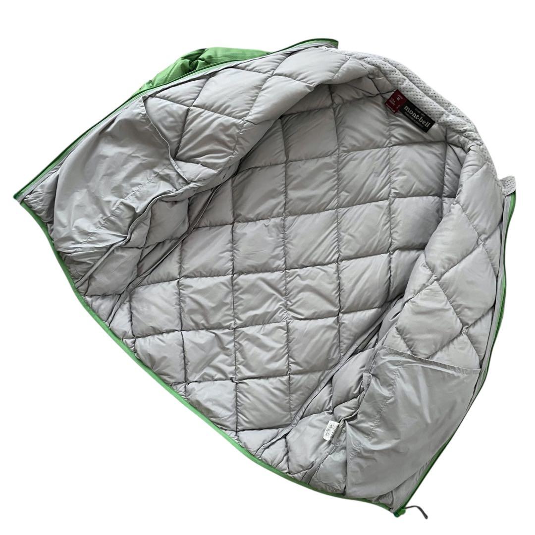 【美品】mont-bell モンベル ライトアルパイン ダウンジャケット GRN