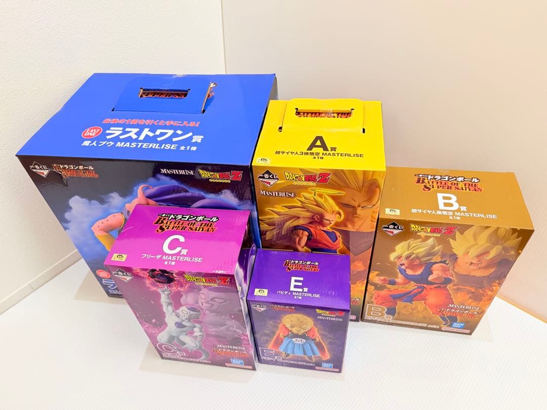 ドラゴンボール　一番くじ　A B C E ラストワン賞　【おまけ付き】