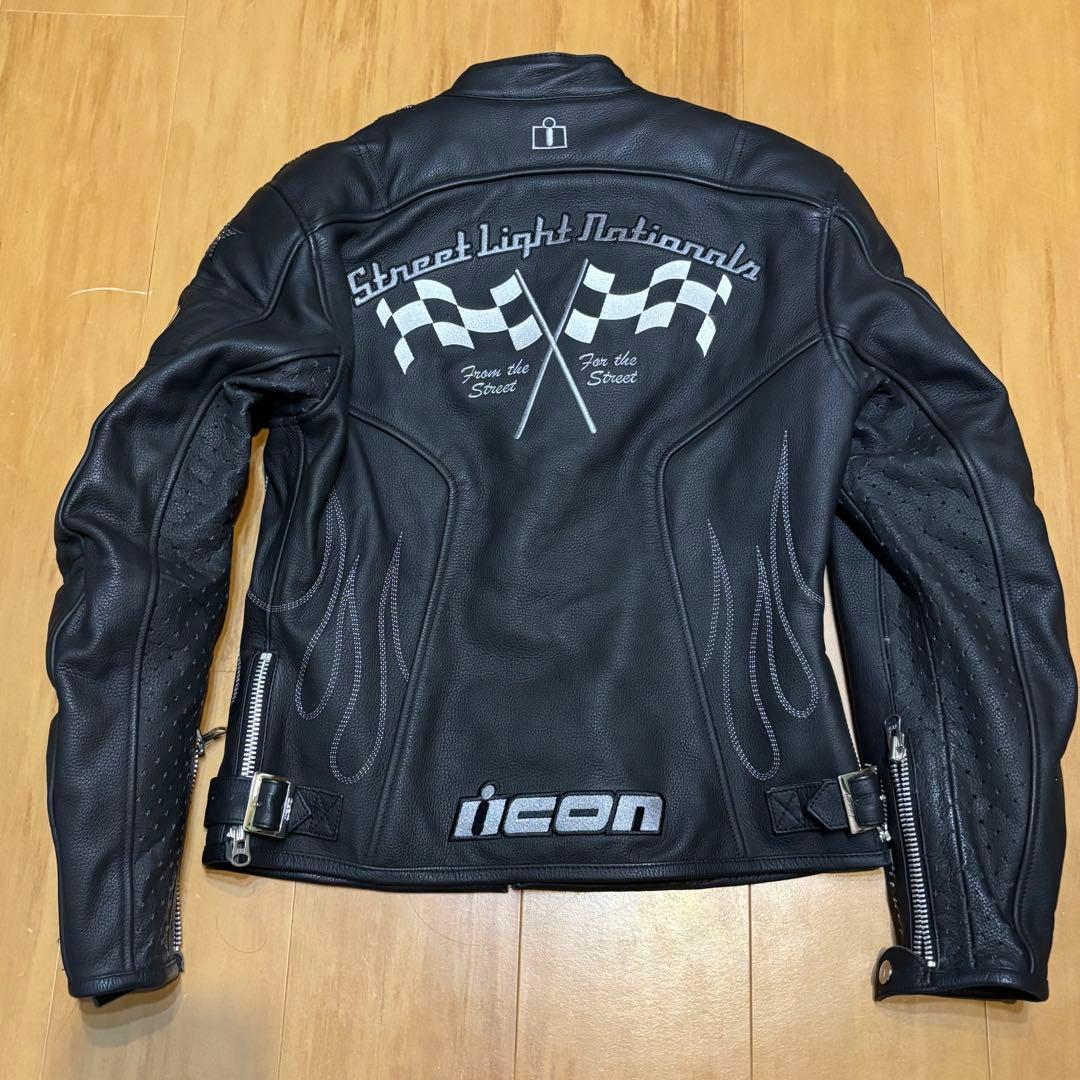 ★希少★Icon Kitty leather Jacket ライダースジャケット