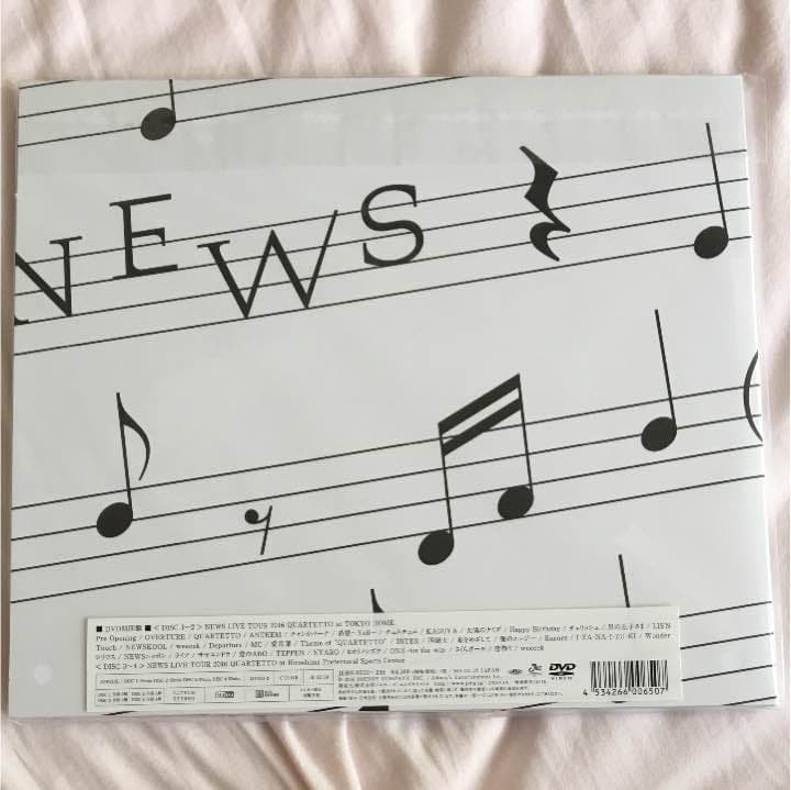 NEWS/NEWS LIVE TOUR 2016 QUARTETTO〈初回盤・…