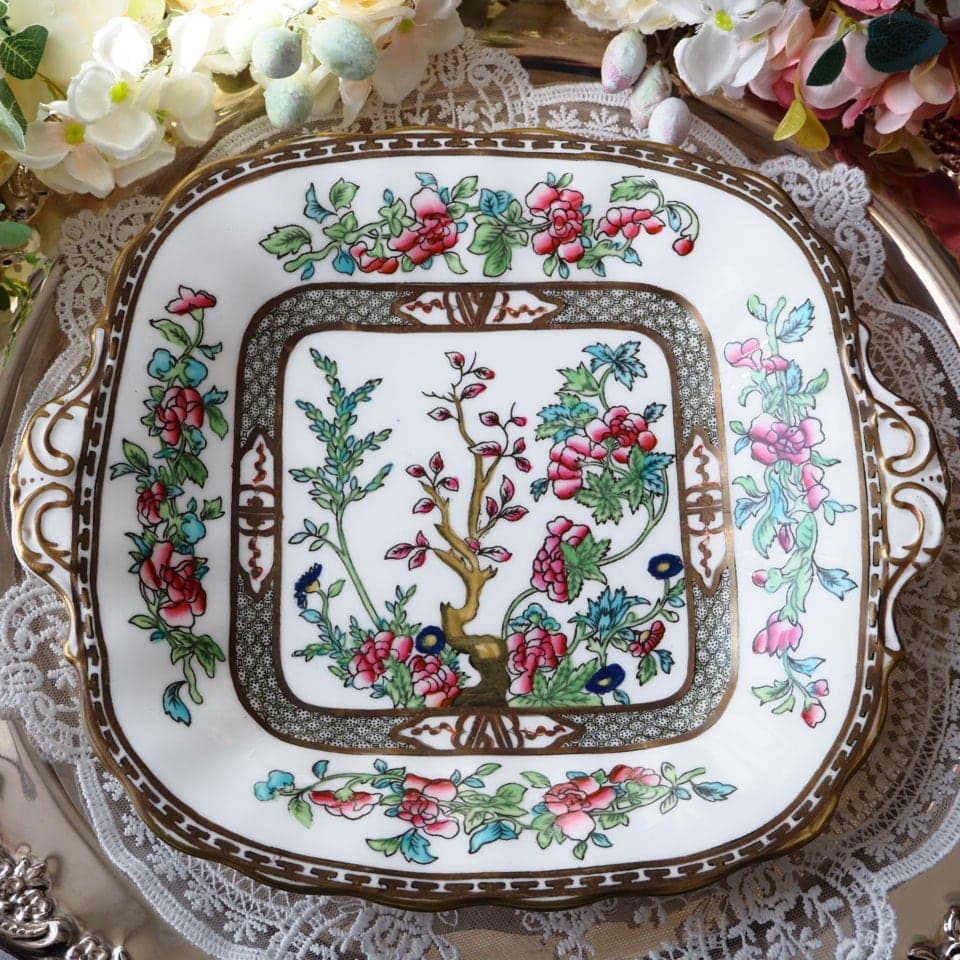 コールポート　インディアンツリー　BBプレート　スクエアプレート　F8