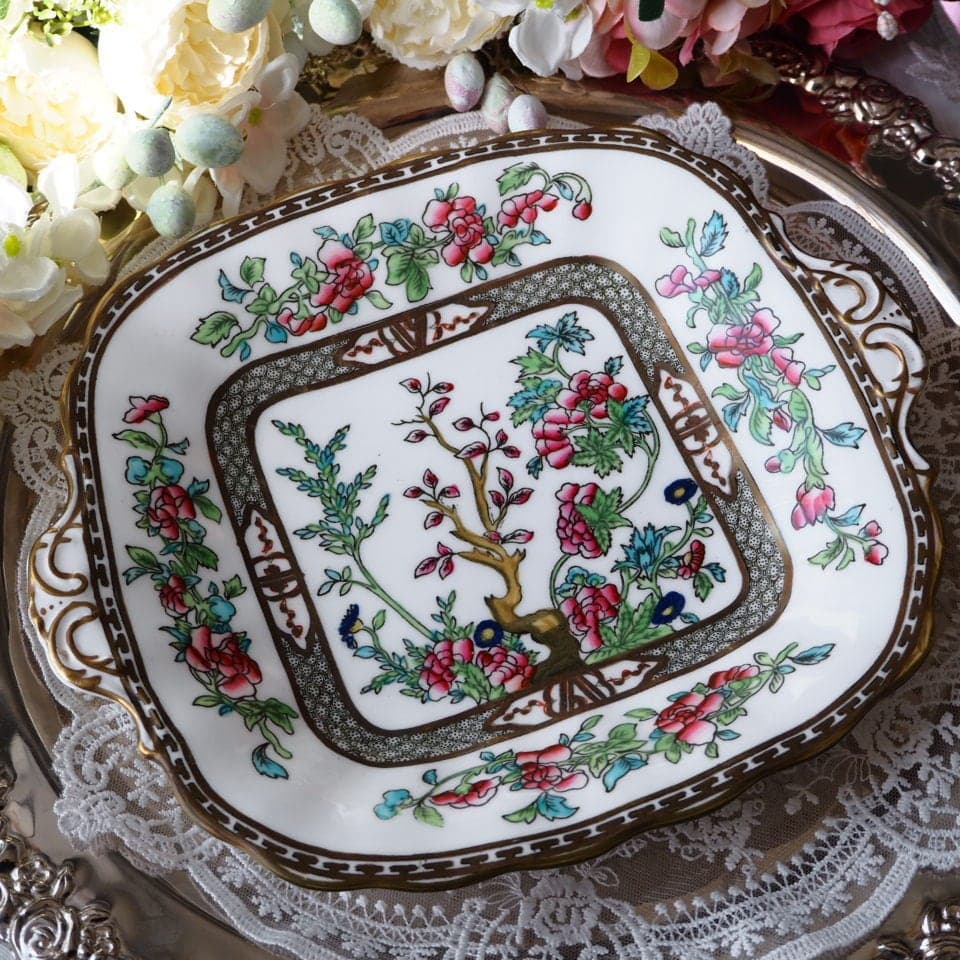 コールポート　インディアンツリー　BBプレート　スクエアプレート　F8