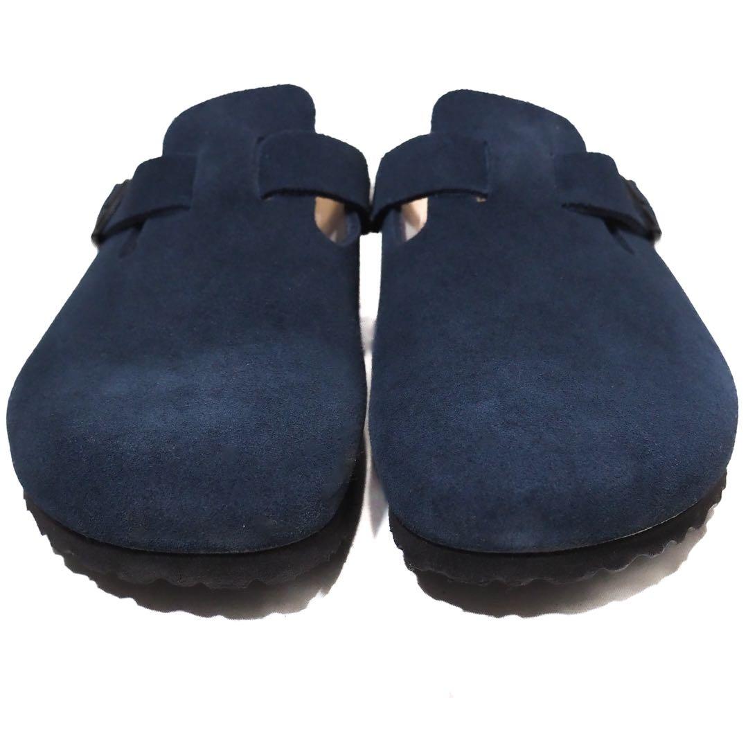 ビルケンシュトック　ボストン　ネイビー　40 レギュラー幅 26cm
