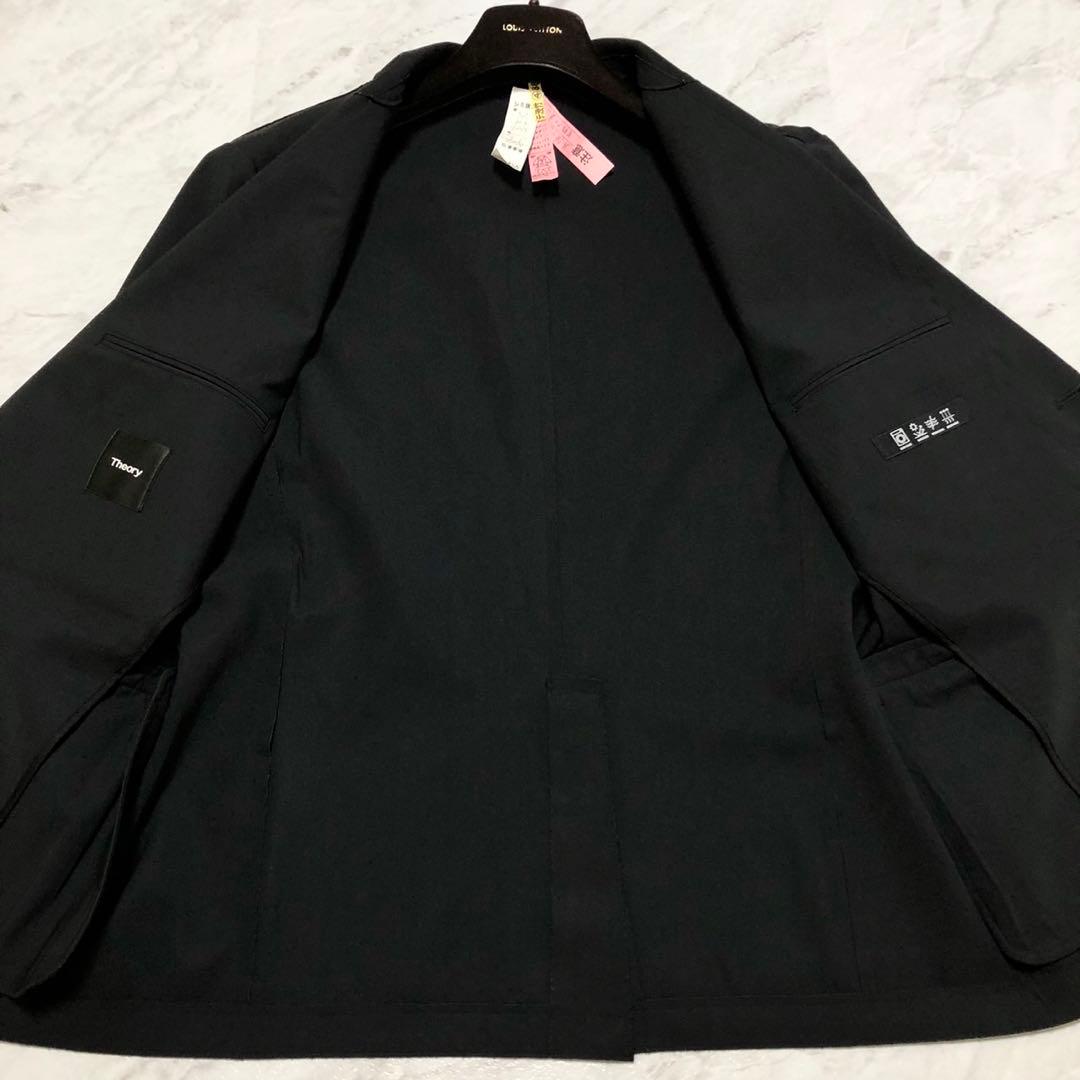 【極美品】 Theory セットアップ クリントン ウォッシャブル ブラック
