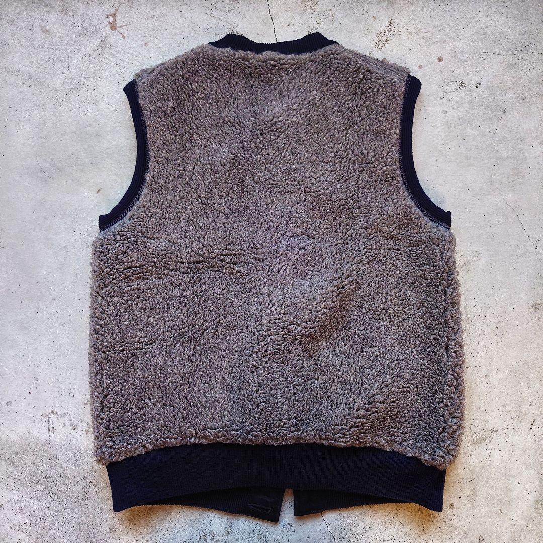 ウエアハウス 希少サイズ 42 XL相当 フリース パイルベスト ヘラーズカフェ