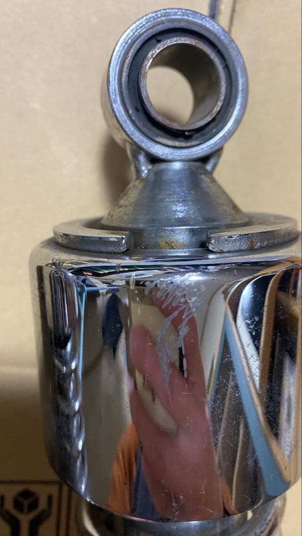 280mm リアサスペンション　メッキ