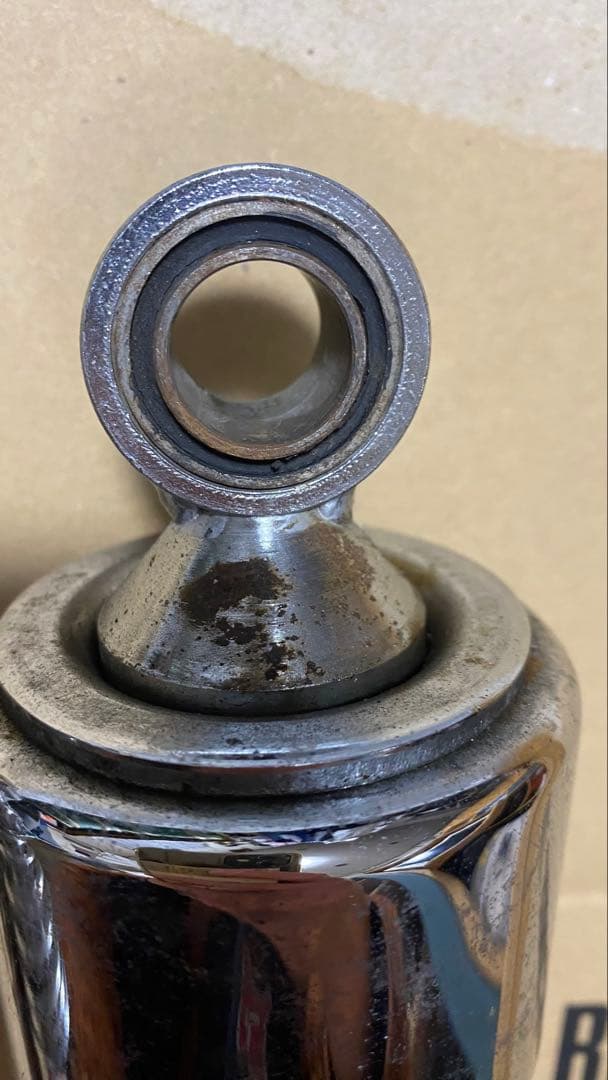 280mm リアサスペンション　メッキ