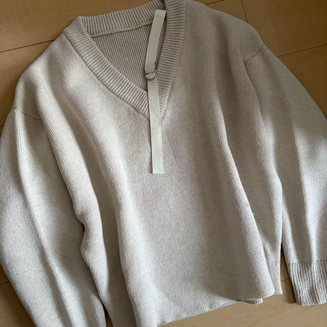 結*様 23aw JACQUEMUS sweater Vネック ウール ニット