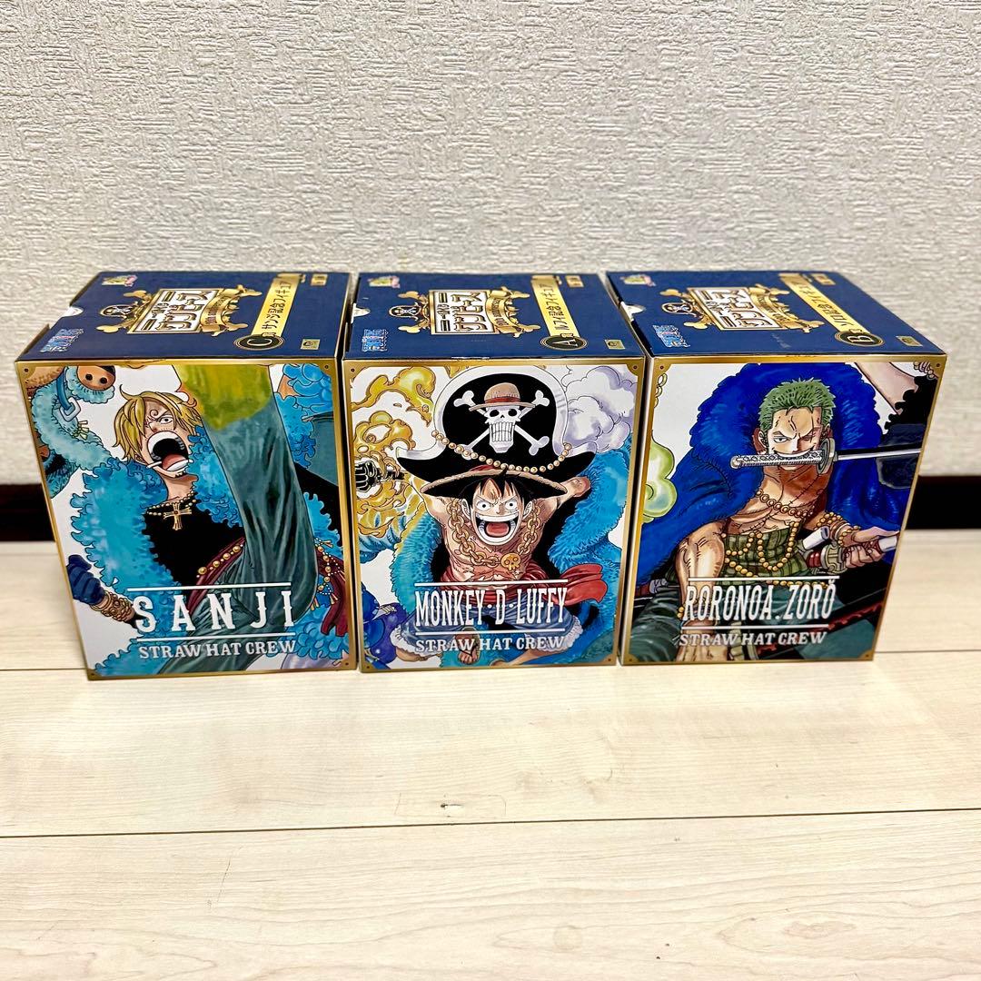 ワンピース 一番くじ ストローハットクルー フィギュアセット