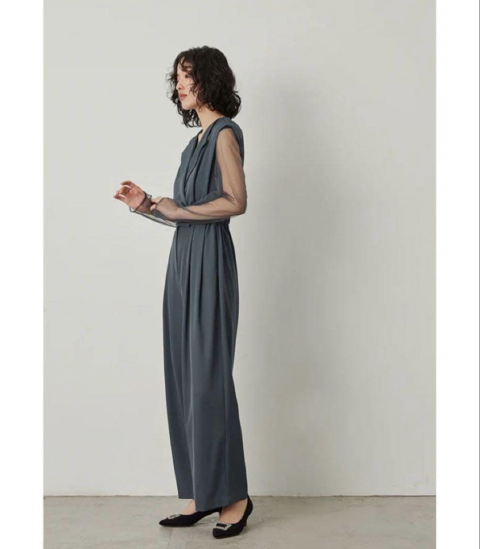 最終価格‼️美品✨niana スタンドアウトカラーオールインパンツ　S