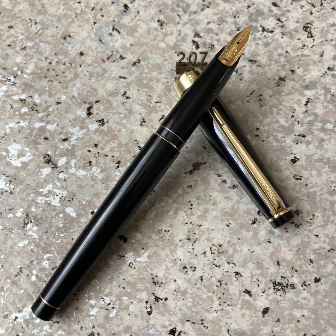 #207 オーバーホール済み 万年筆 PILOT Elite エリート 18k