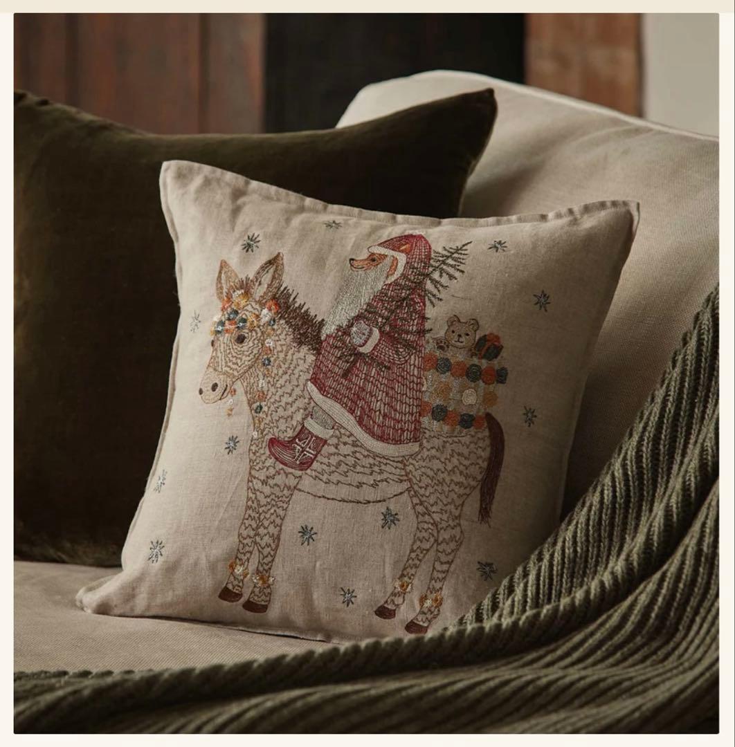 CORAL＆TUSK コーラルアンドタスク クッションカバー Xmas 新作