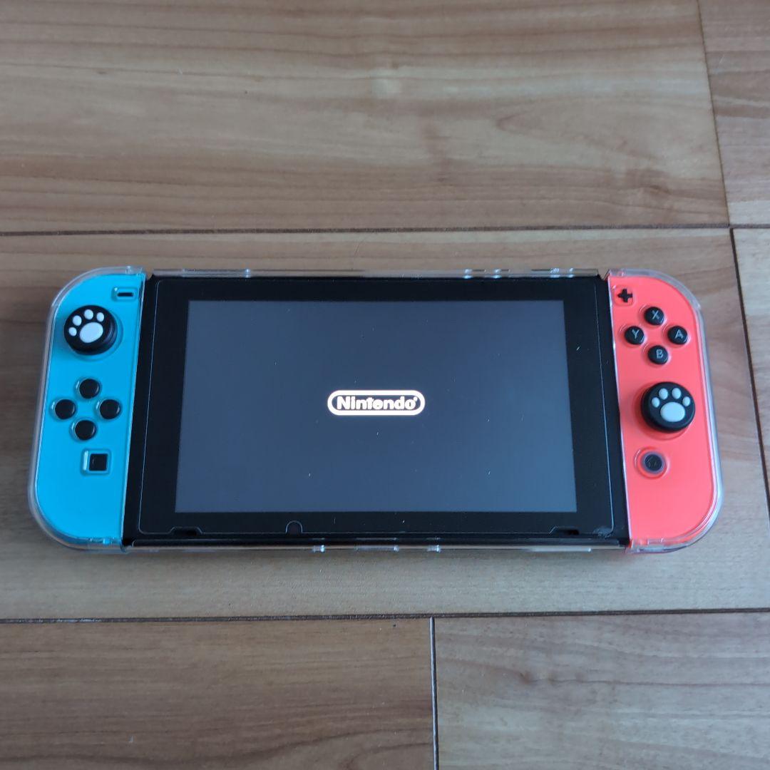 【動作確認、初期化済】Nintendo Switch 本体+ケースセット