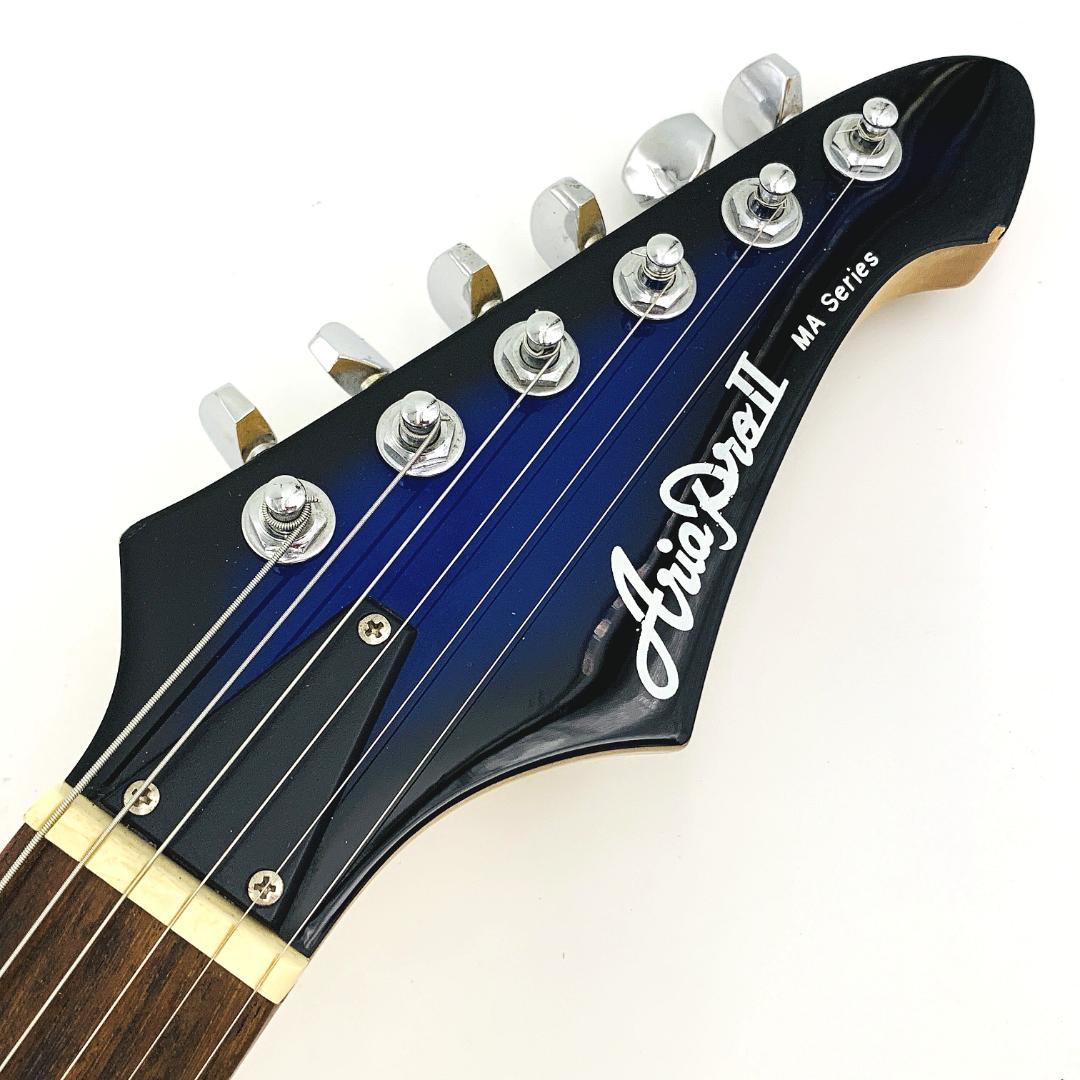 Aria proⅡ MA series ブルーバースト エレキギター【整備品】