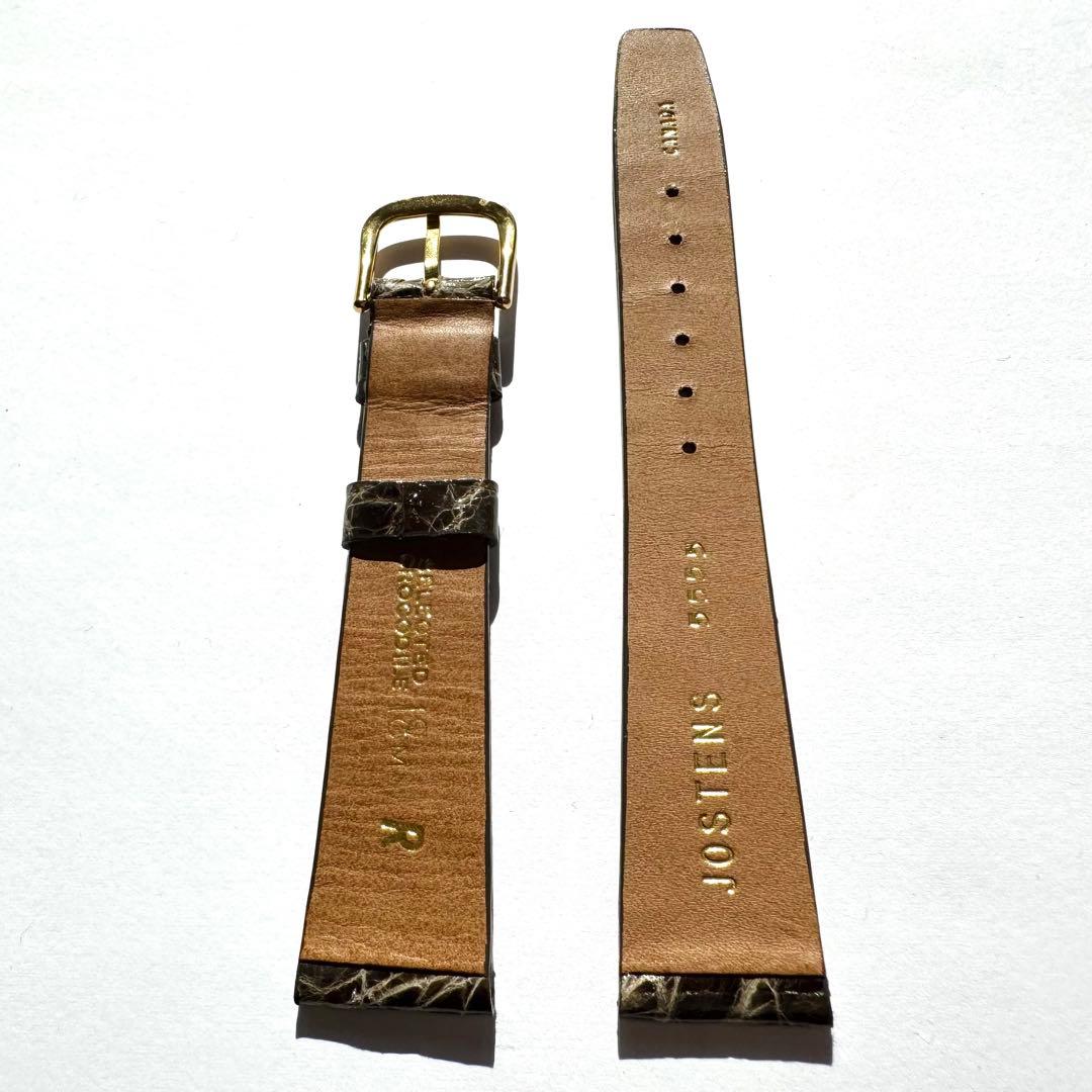 時計 18mm Real CROCODILE Watch Straps Vintage