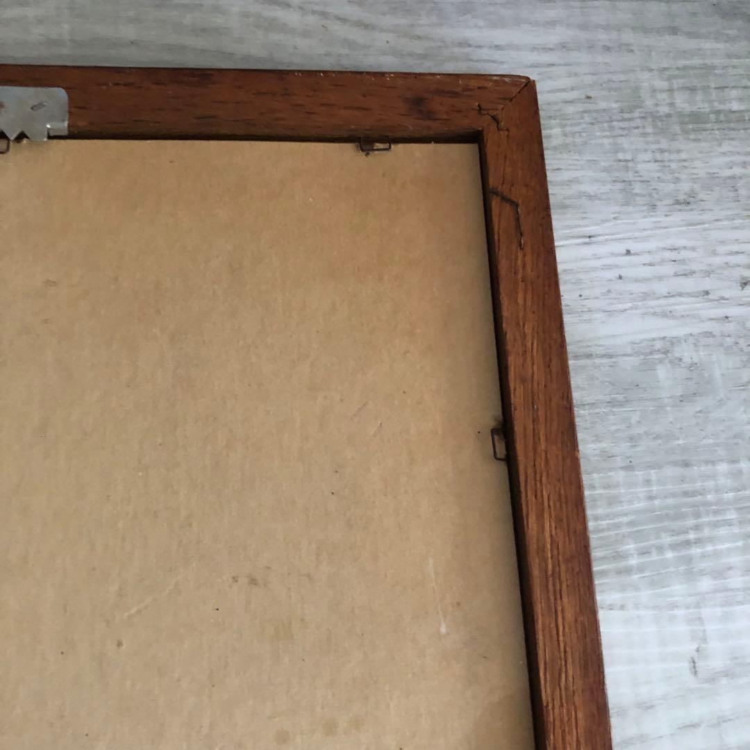 アメリカUSAビンテージペプシコーラ木枠フレームパブミラーバーサイン鏡40cm