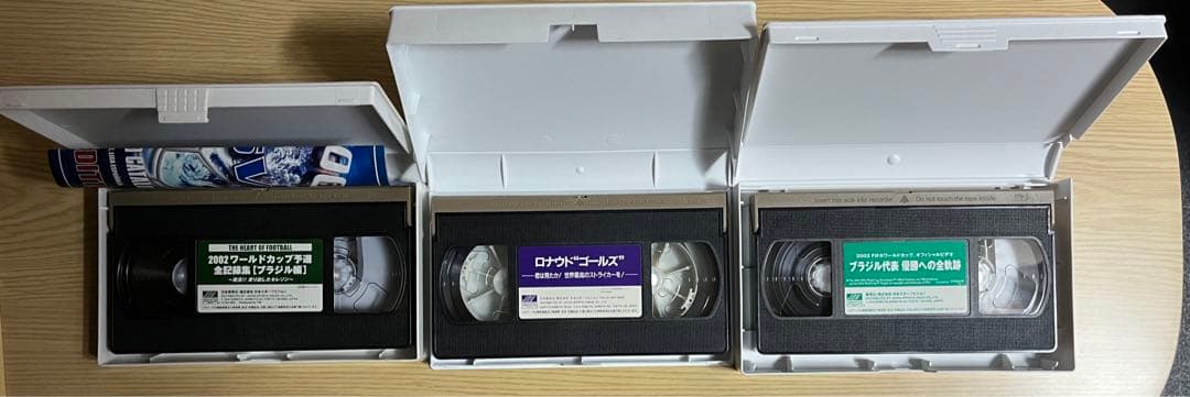 ［本体美品、動作品］サッカー　VHS　ワールドカップ等